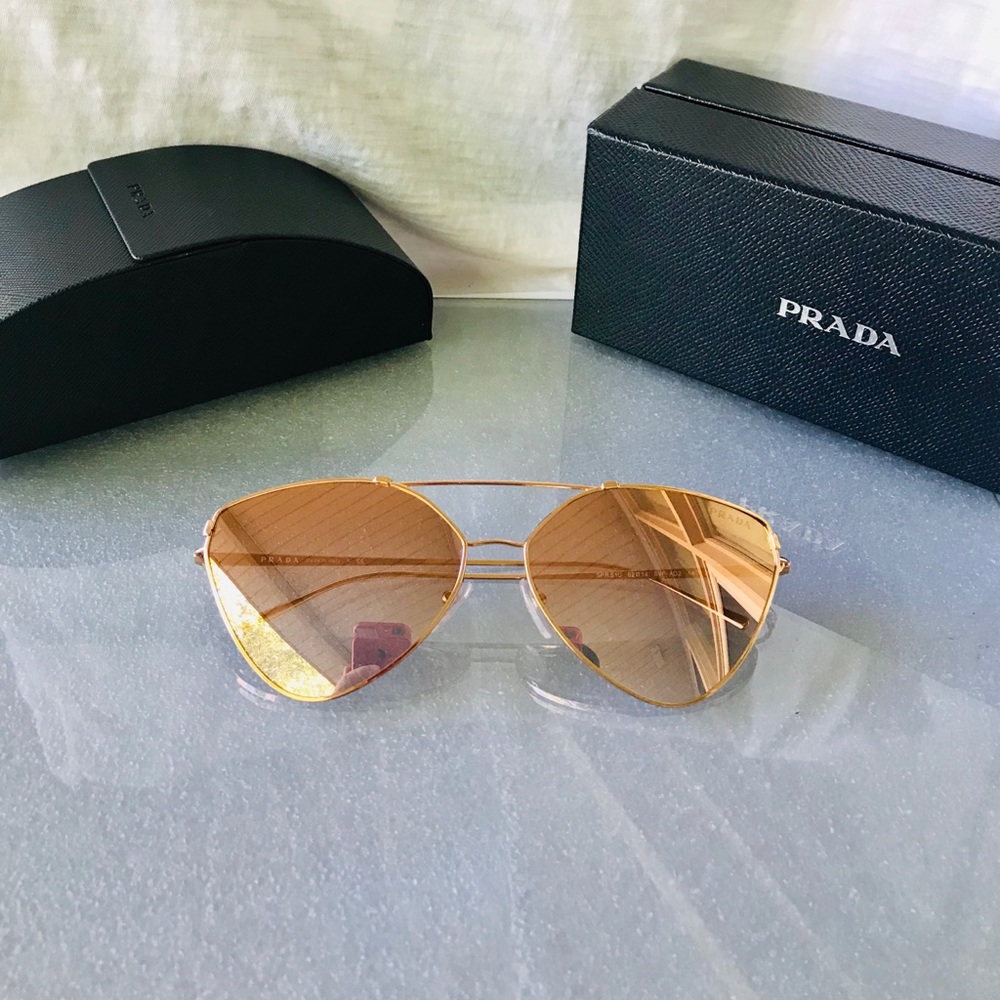 Prada Aviator Sunglasses